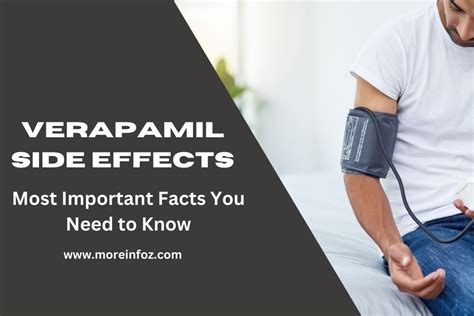 Less common Verapamil side effects
