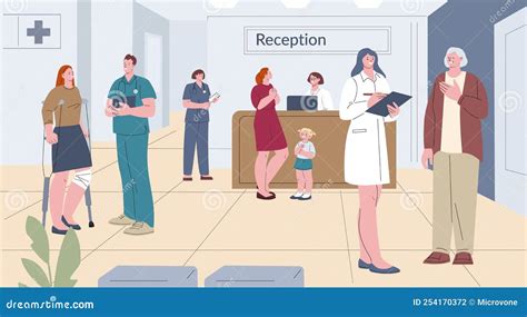 visiting hospital