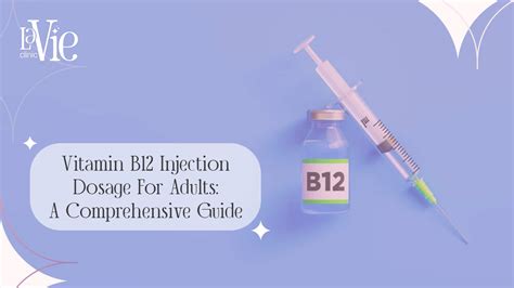 Vitamin B12 Shot Frequency and Dosage