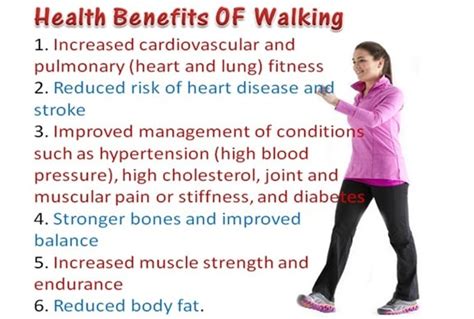 Walking Benefits