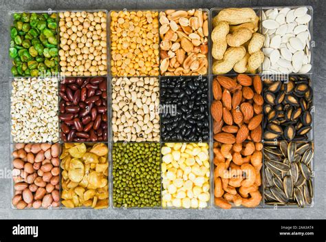 whole grains and legumes