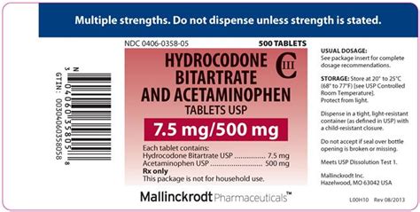 withdrawal from hydrocodone acetaminophen 5-325