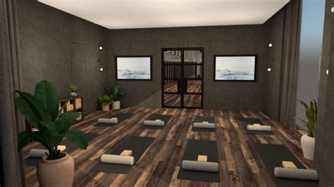 yoga studio amenities